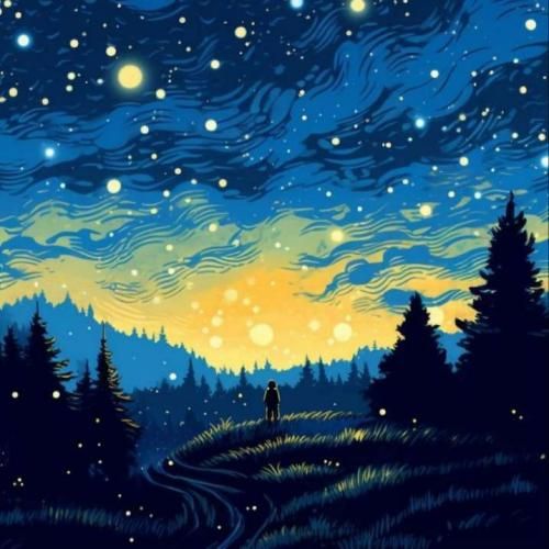 اون شب با نور ماه روشن بودن شهر و خونه هاش