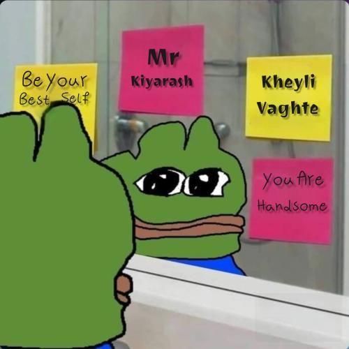 مستر کیارش خیلی وقته